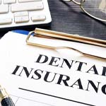 Dental insurance form for cost of dentures in Ellington