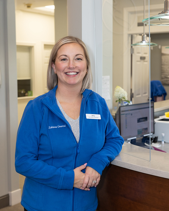 New dental patient coordinator Amy D