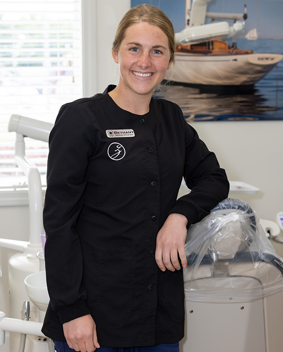 Dental hygienist Bethany