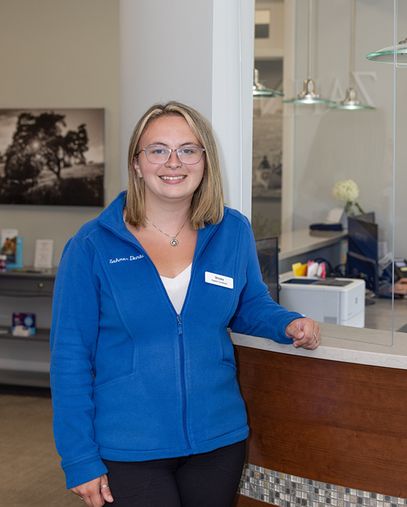 Dental hygiene coordinator Brooke