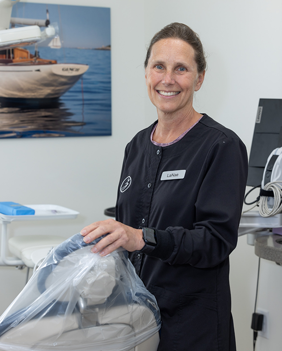 Dental hygienist LaNae